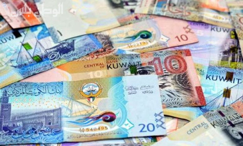 تراجع سعر الدينار الكويتي