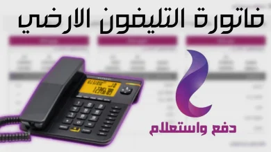 فاتورة الخط الأرضي