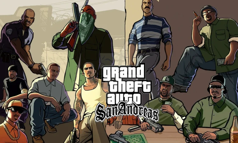 GTA SAN ANDREAS 