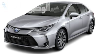 أبعاد سيارة Toyota Corolla