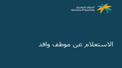 الاستعلام عن موظف وافد في الضمان الاجتماعي