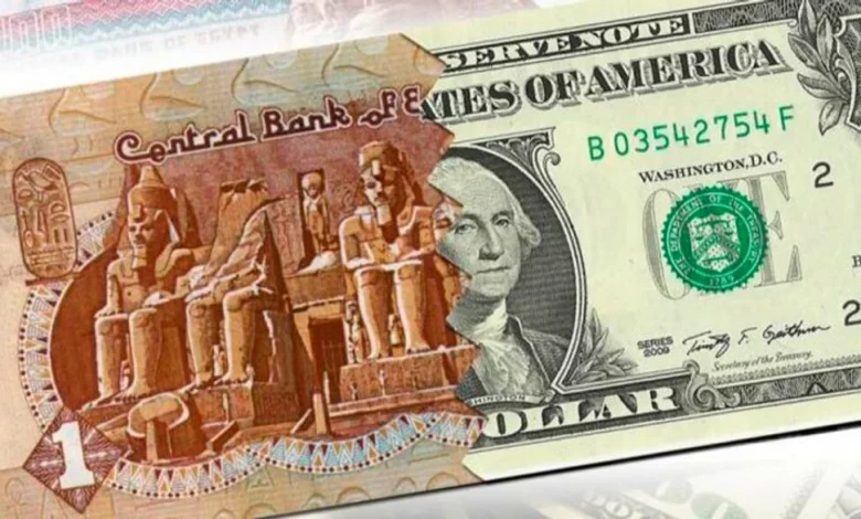 سعر الدولار مقابل الجنيه المصري اليوم