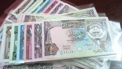 سعر الدينار الكويتي في السوق السوداء اليوم