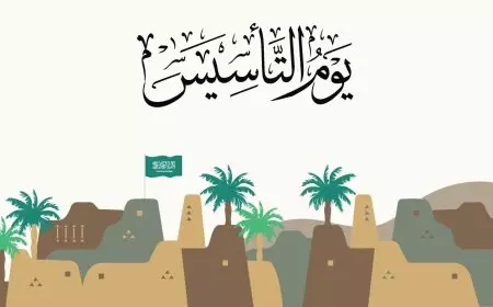 عبارات تهنئة بيوم التأسيس الوطني السعودي