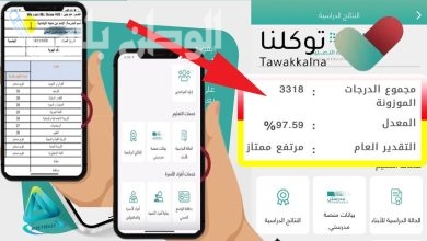 نتائج الاختبارات