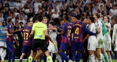 ملخص وأهداف مباراة الريال ضد برشلونة 2-1 فى كلاسيكو الدورى الإسبانى