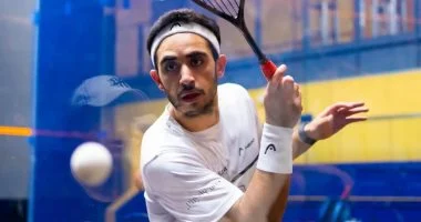 يحيى النوساني يهزم لاعب إسرائيل 3-0 فى 26 دقيقة ببطولة كندا للاسكواش