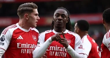 أرسنال يضرب كريستال بالاس بهدف ويعزز صدارة ترتيب الدوري الإنجليزي.. فيديو