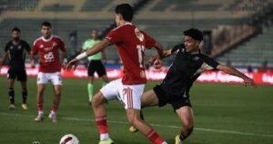 تفاصيل مشادة لاعبى الأهلى مع المصورين بعد مباراة بتروجت