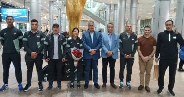 اتحاد الدراجات يستقبل بعثة المنتخب بالورود بعد العودة من بطولة العالم
