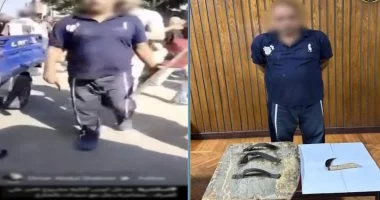 اعتداء سائق توك توك على سيدتين بسلاح أبيض في الإسكندرية سائق توك توك يعتدى على سيدتين بسلاح أبيض فى الإسكندرية.. فيديو