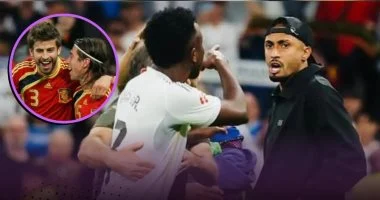 قصص الأصدقاء الأعداء بين المنتخبات والأندية.. فينيسيوس ورافينيا الأحدث