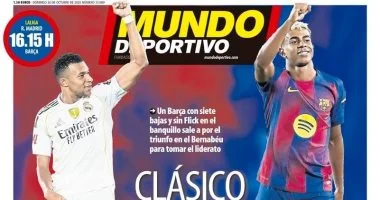 الكلاسيكو الكبير.. مباراة الريال وبرشلونة تتصدر عناوين صحف إسبانيا.. صور