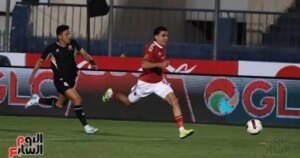 الشوط الأول.. بتروجت يتقدم على الأهلي بهدف نظيف في الدوري.. صور