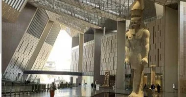 توفير الغاز لمتحف المصري الكبير عبر تاون جاس في مشروع تاون جاس منفذ مشروع توصيل الغاز لمبانى المتحف المصرى الكبير.. فيديو