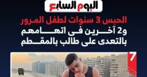 الحبس 3 سنوات لطفل المرور فى قضية التعدي على طالب بالمقطم.. انفوجراف
