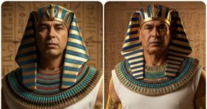 حسام وإبراهيم حسن بالزى الفرعونى احتفالا بافتتاح المتحف المصرى الكبير حسام وإبراهيم حسن بالزى الفرعونى احتفالا بافتتاح المتحف المصرى الكبير