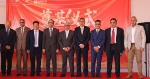 رئيس اقتصادية قناة السويس يشهد وضع حجر أساس مشروعين للملابس الجاهزة