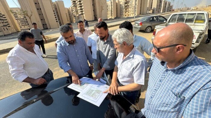 رئيس جهاز العبور الجديدة يتابع سير العمل بمشروعات الإسكان والتنمية بالأحياء