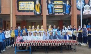 بكرنفال طلابي مهيب مدرسة فرشوط تحاكي افتتاح المتحف المصري الكبير