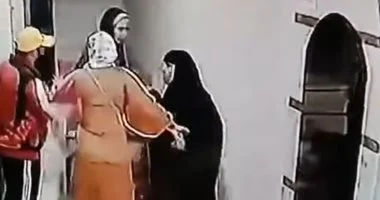 مشهد صادم لفتاة تضرب أمها بمساعدة بلطجية والأجهزة المعنية تفحص الفيديو.. صور