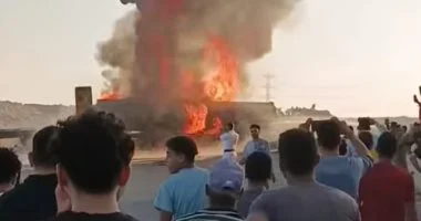 السيطرة على حريق سيارة فى المريوطية دون إصابات