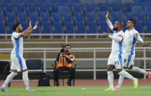 انتفاضة نيوم تسقط الخلود
                                                2025.10.30 | 10:54 pm
                                                استطاع فريق نيوم الأول لكرة القدم قلب تأخره إلى انتصارٍ، للمرة الأولى في دوري روشن السعودي، مُسقطًا مضيّفه الخلود 3ـ2، الخميس، لحساب الجولة السابعة، على ملعب مدينة الملك عبد الله الرياضية في بريدة.
وتقدَّم الخلود أولًا  ...