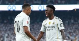 فينيسيوس وأرنولد يتصدران قائمة ريال مدريد ضد فالنسيا فى الدوري الإسباني فينيسيوس وأرنولد يتصدران قائمة ريال مدريد ضد فالنسيا فى الدوري الإسباني