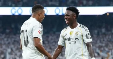 فينيسيوس وأرنولد يهيمنان على تشكيلة ريال مدريد قبل مواجهة فالنسيا فينيسيوس وأرنولد يتصدران قائمة ريال مدريد ضد فالنسيا فى الدوري الإسباني