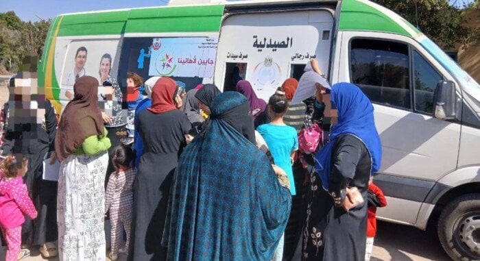 قافلة طبية مجانية بأسيوط تكشف على نحو 1479 مواطنًا وتحسن الكشف على 1479 مواطنًا خلال قافلة طبية مجانية بأسيوط