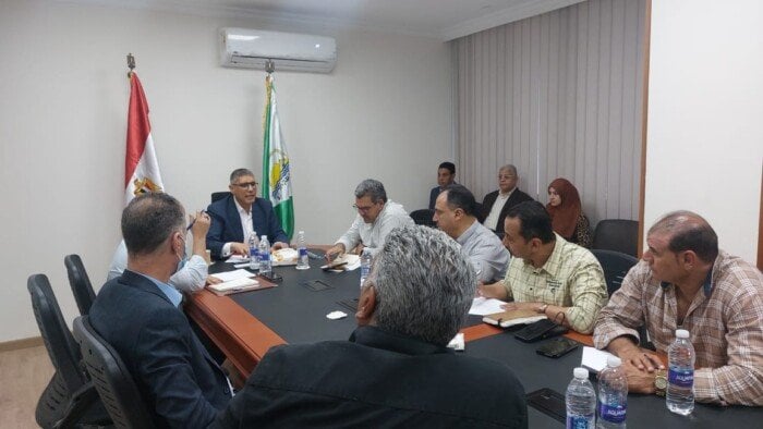 محافظ الجيزة يتابع التجهيزات الخاصة بحفل افتتاح المتحف المصري الكبير