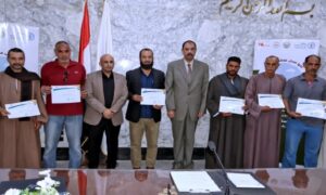 محافظ سوهاج يشهد احتفالية تخريج مدارس المزارعين الحقلية ضمن مشروع تحديث تقنيات الري