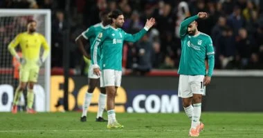 برينتفورد ضد ليفربول.. محمد صلاح يكسر صيام 41 يومًا عن التهديف "فيديو"