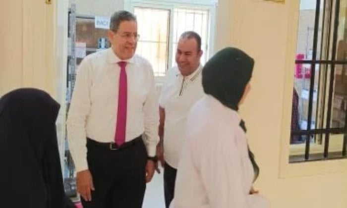 مدير صحة المنوفية يتفقد وحدة صحة التاسعة ومستشفى السادات العام