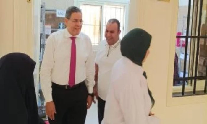 مدير صحة المنوفية يقوم بجولة تفقدية في وحدة صحة التاسعة مدير صحة المنوفية يتفقد وحدة صحة التاسعة ومستشفى السادات العام