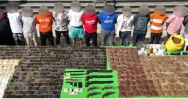 مقتل 4 عناصر خطرة فى تبادل نار مع الأمن وضبط ترسانة أسلحة ومخدرات