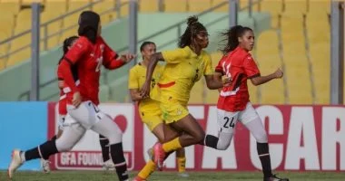 منتخب مصر للسيدات يخسر من غانا برباعية ويودع تصفيات أمم أفريقيا 