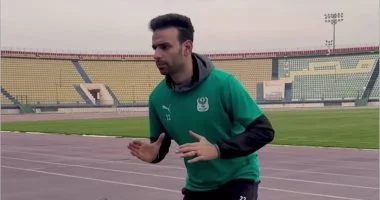 ميدو جابر يبدأ برنامج تأهيلي مكثف استعداداً للمشاركة في تدريبات ميدو جابر يخضع لبرنامج تأهيلي مكثف على هامش مران المصري
