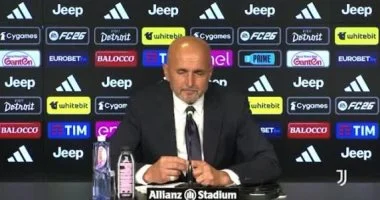يوفنتوس يظهر طموح العودة للقمة والمنافسة على لقب الكالتشيو، يؤكد سباليتي: يوفنتوس قادر على العودة إلى القمة والمنافسة على لقب الكالتشيو