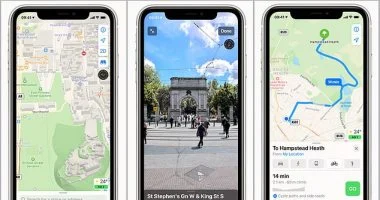 تحديث خرائط أبل يتيح أداة بحث جديدة بالذكاء الاصطناعى