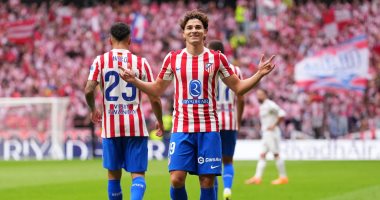 ألفاريز وسورلوث يقودان هجوم أتلتيكو مدريد ضد ليفانتي فى الدوري الإسباني