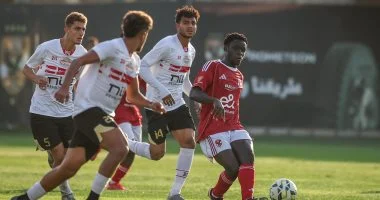 أهلى 2005 يهزم الزمالك بثلاثية فى دوري الجمهورية للشباب.. فيديو