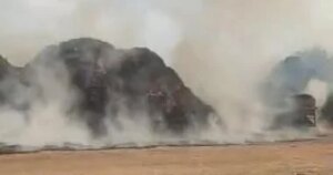 السيطرة على حريق فى كمية من الكتان بزفتى دون إصابات