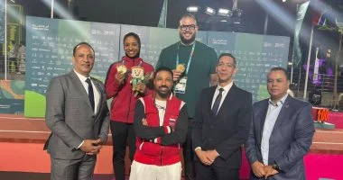 اسراء عويس تتوج بذهبية العاب القوى بالتضامن الإسلامي