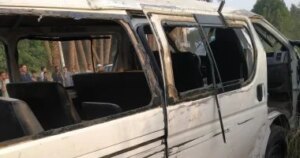 إصابة 6 أشخاص فى حادث انقلاب ميكروباص على طريق بنها شبرا الحر بالقليوبية