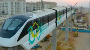 بعد الإعلان عن موعد تشغيل المرحلة الأولى لـ مونوريل العاصمة الإدارية.. «اعرف» عدد المحطات وأسعار التذاكر