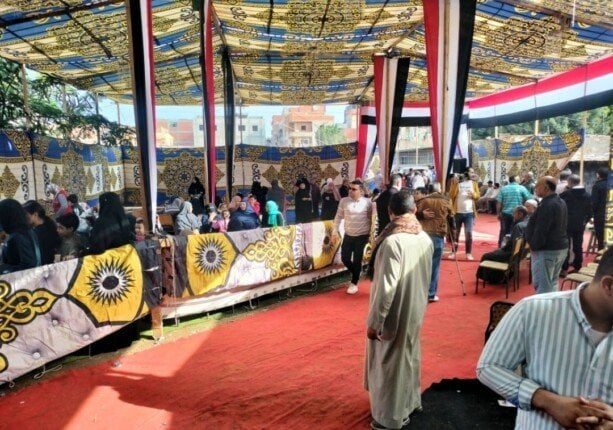 إقبال كثيف على اللجان الانتخابية بالدقهلية.. وتوفير مقاعد لكبار السن