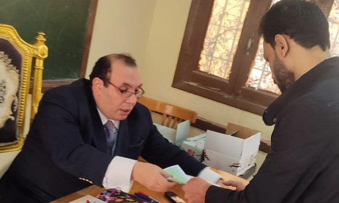 مجلس نواب 2025.. إقبال متزايد على اللجنة رقم 63 بمدرسة شابة الثانوية بكفر الشيخ