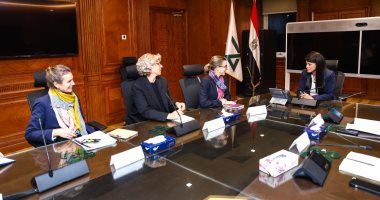وزيرة التخطيط تبحث مع رئيس بروباركو الاستثمارية الفرنسية تعزيز الشراكة