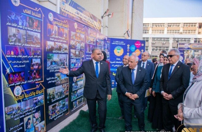 جامعة طنطا تنظم احتفالية كبرى لمهرجان ختام الأنشطة الطلابية